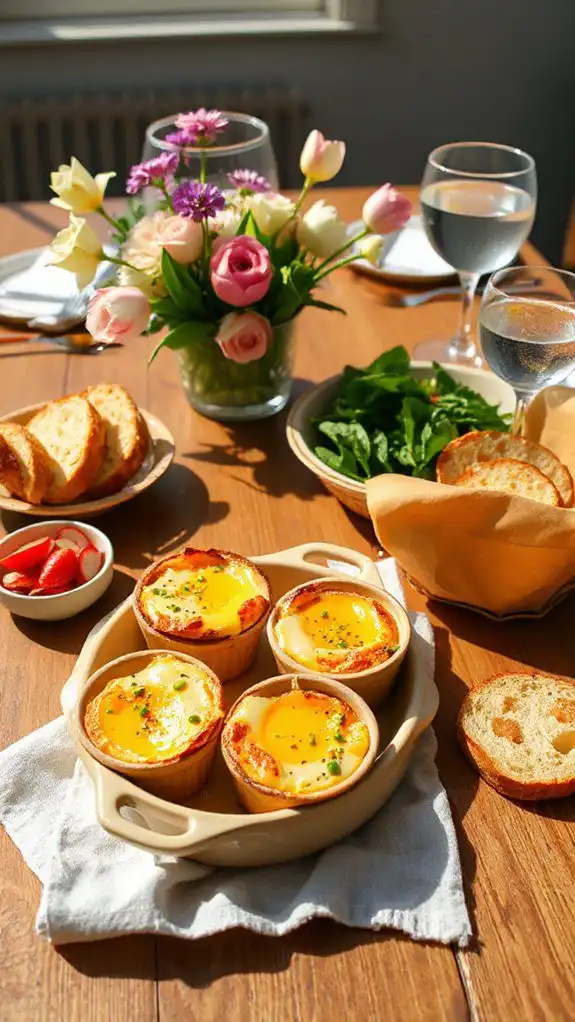 serve with complementary flavors
