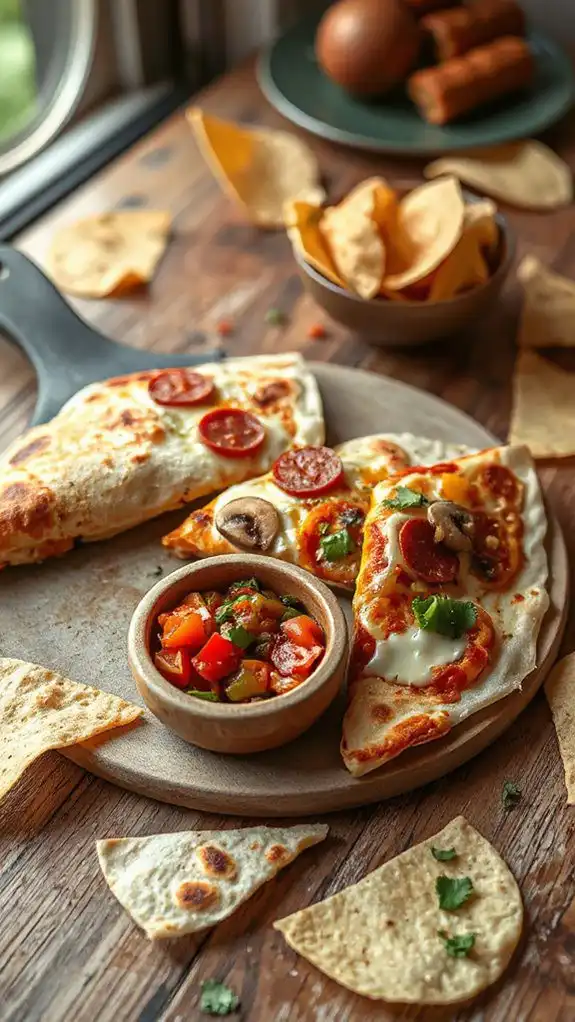 serve with fresh salsa
