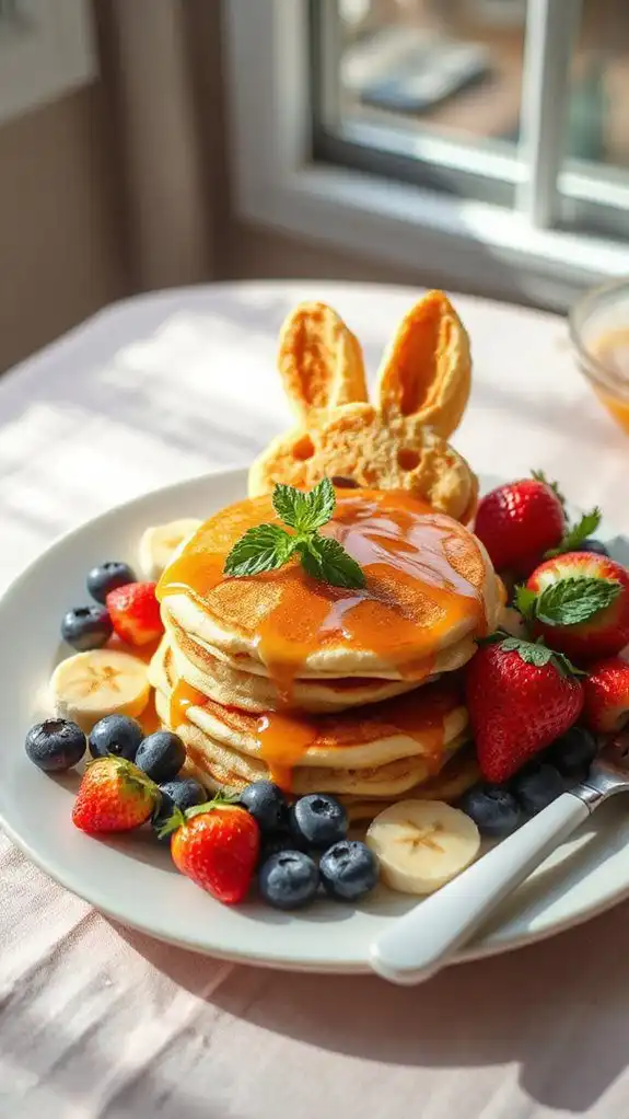 serve with fruit toppings