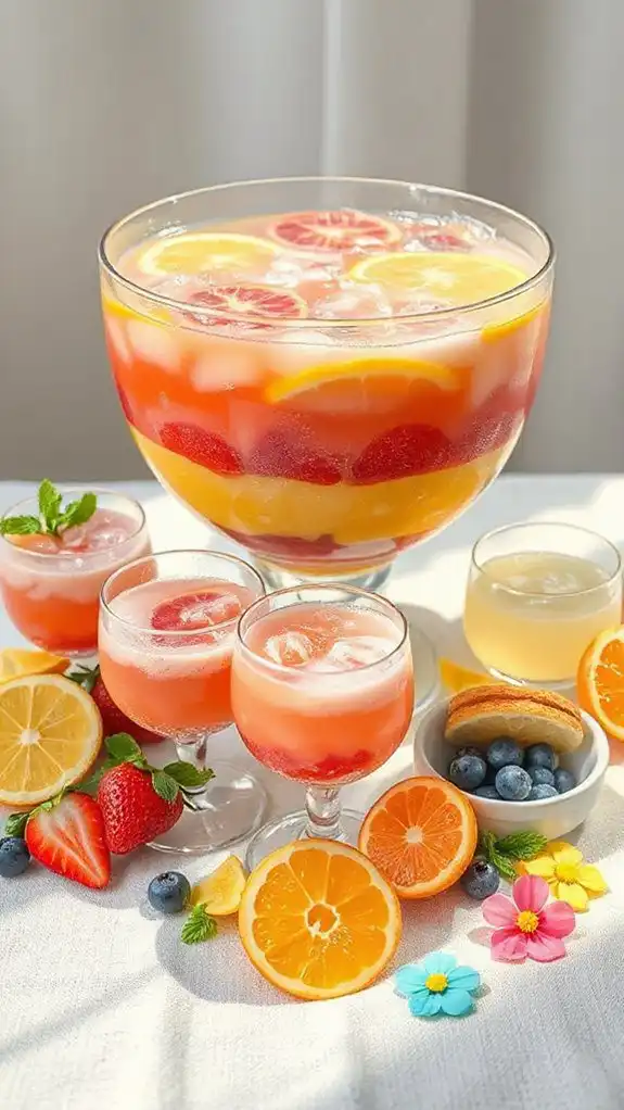 serving style and beverages