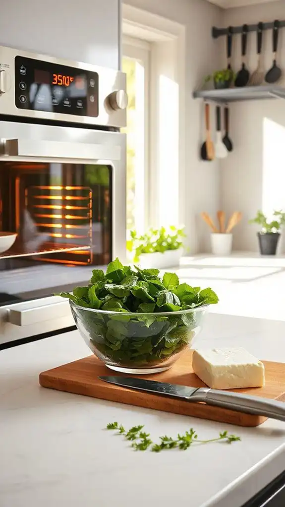 set oven temperature to 350 f set oven temperature to 350 f