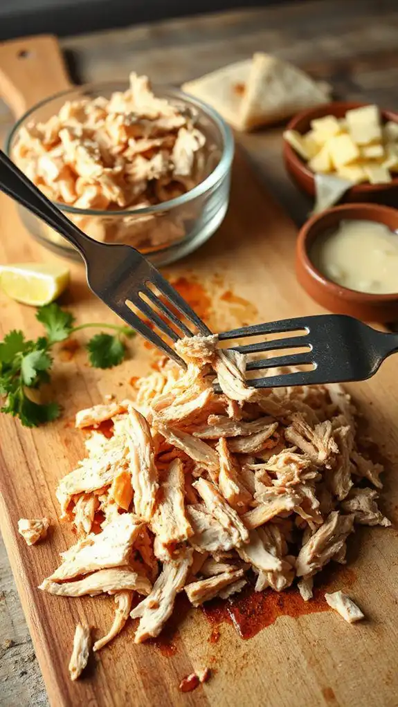 shred cooked rotisserie chicken shred cooked rotisserie chicken
