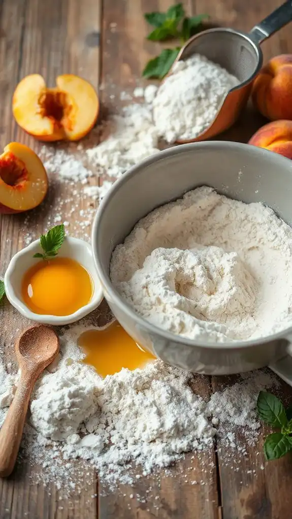 sift and fold batter