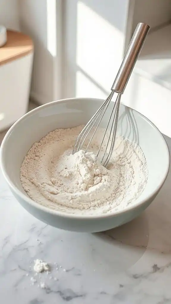 sift dry ingredients meticulously sift dry ingredients meticulously
