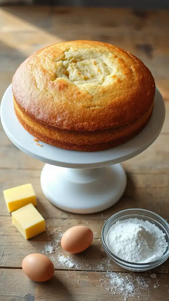 simple everyday butter cake