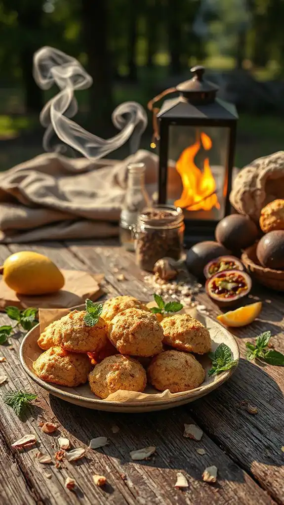 smoky coconut macaroon cookies smoky coconut macaroon cookies
