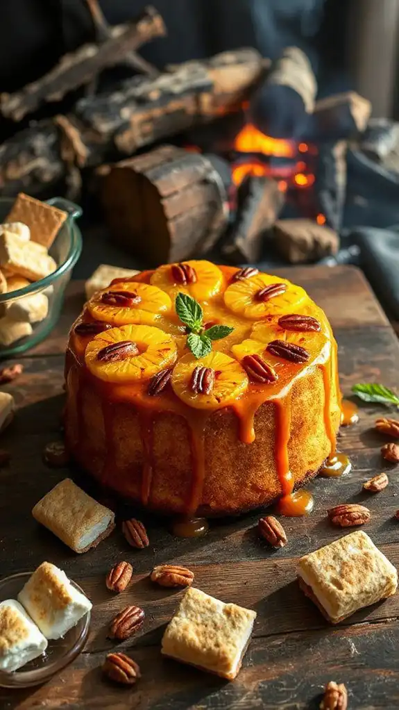smoky pineapple cake delight smoky pineapple cake delight
