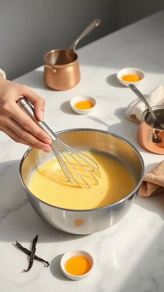 smooth gluten free custard base