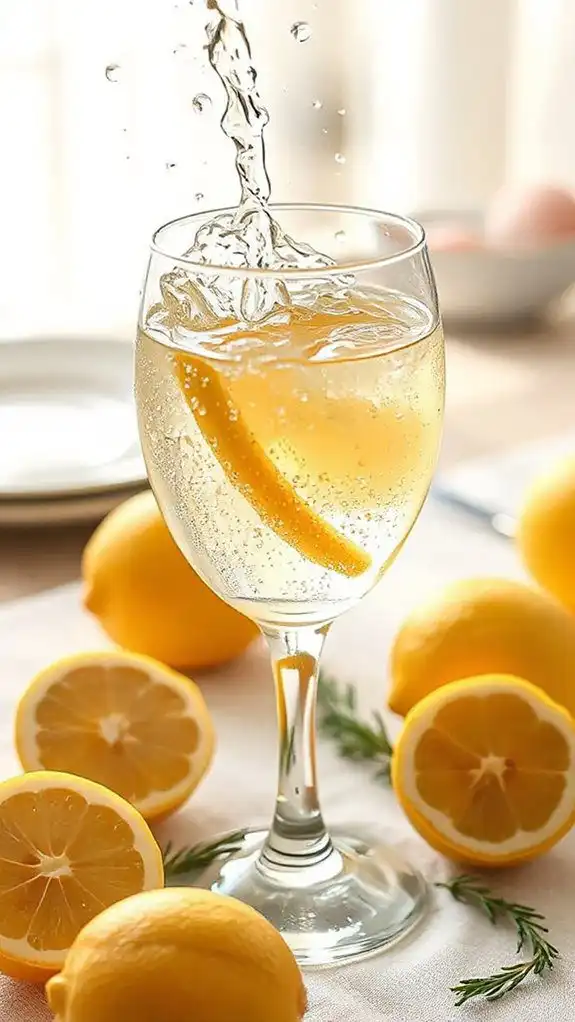 sparkling water addition needed