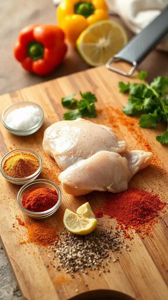 spice up the chicken