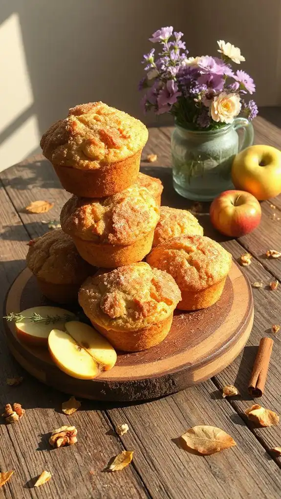 spiced apple muffin recipe