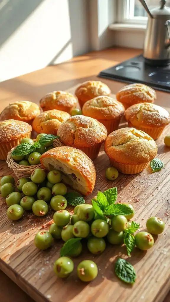 spiced gooseberry muffin recipe spiced gooseberry muffin recipe