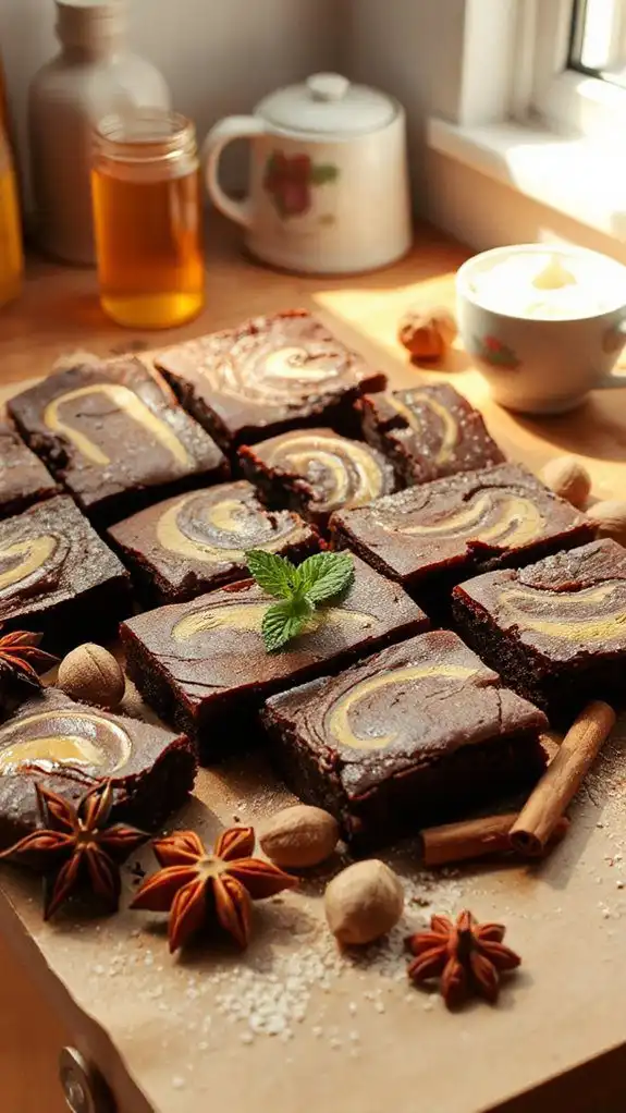spiced molasses brownies recipe spiced molasses brownies recipe