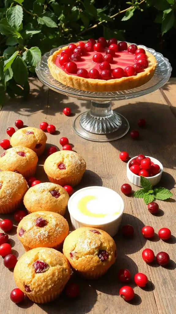 spiced red currant muffins spiced red currant muffins