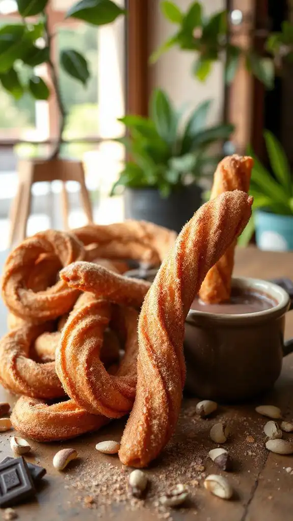 spicy chocolate churros recipe
