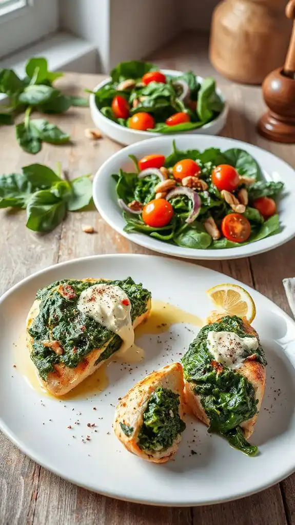 spinach based recipe variations