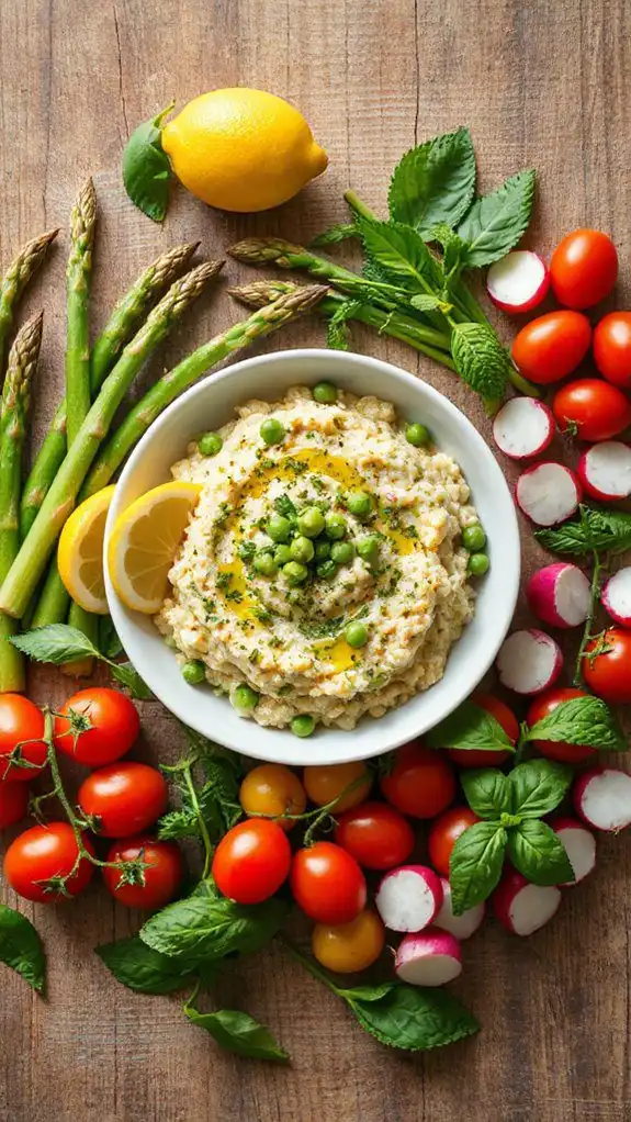 spring inspired vegetable recipes