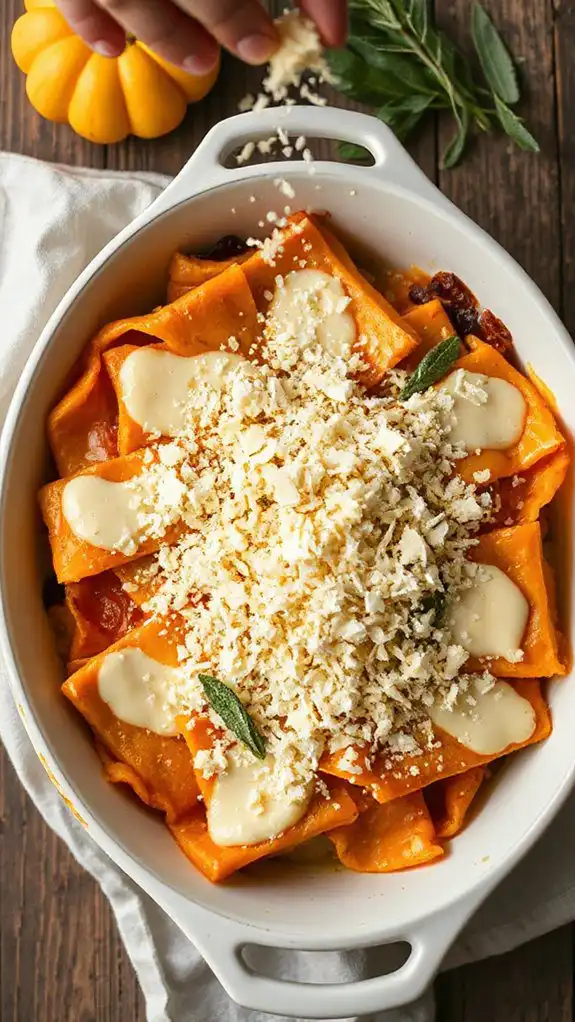 sprinkle parmesan cheese generously