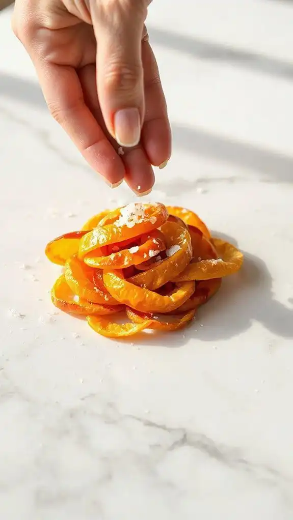 sprinkle with sea salt sprinkle with sea salt