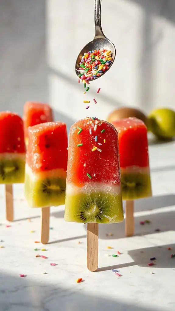 sprinkles enhance festive popsicles sprinkles enhance festive popsicles