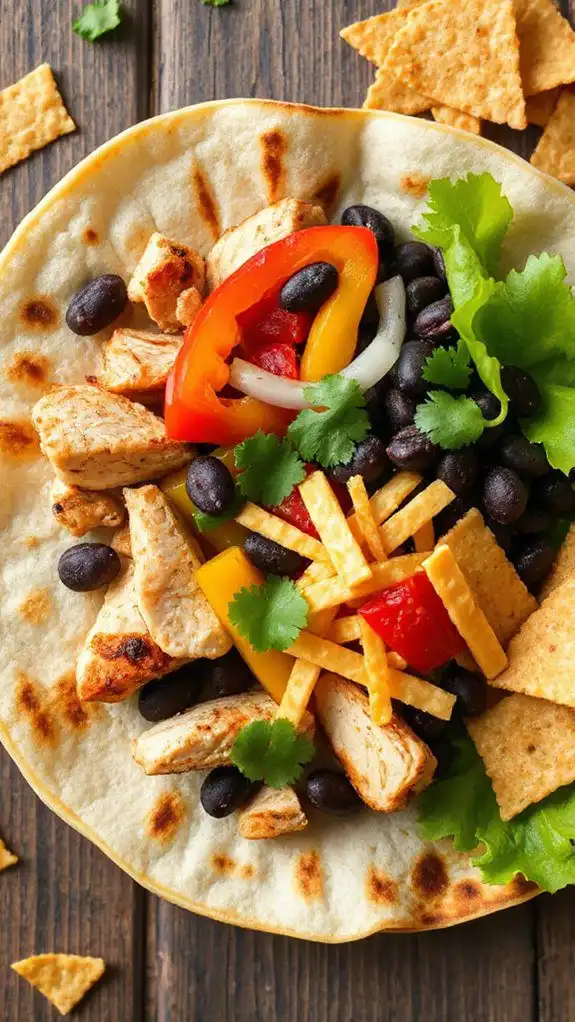stack with preferred ingredients