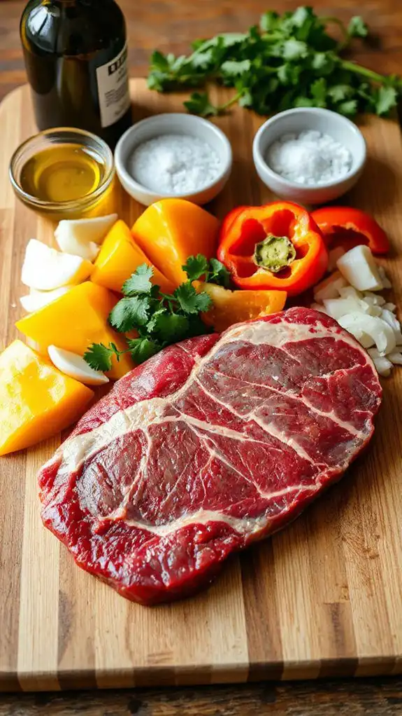 steak filling preparation steps