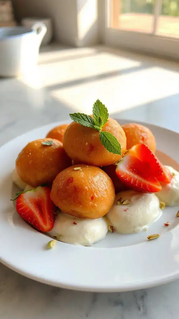 strawberry cheesecake fusion dessert