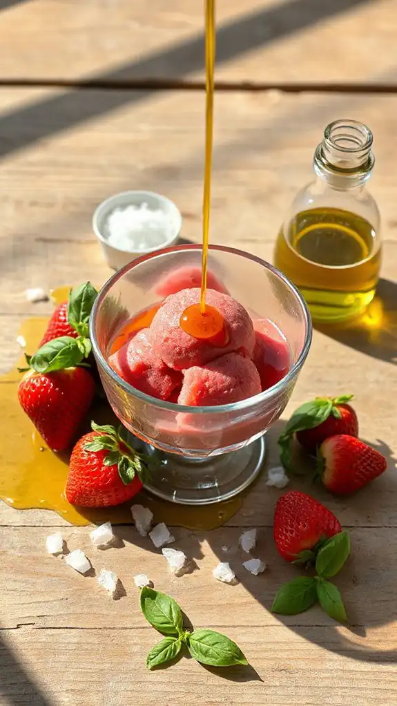 strawberry olive oil delight
