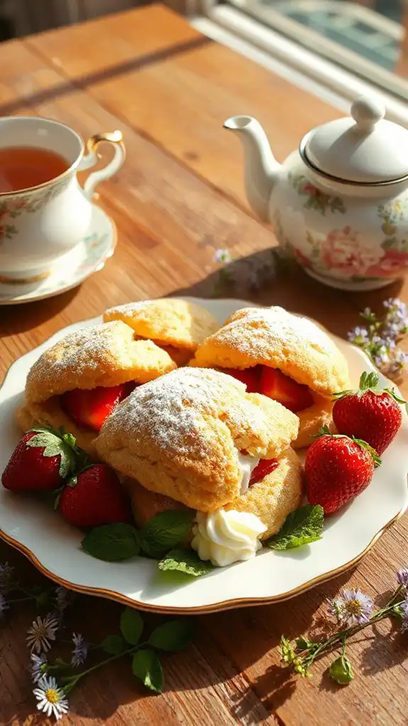strawberry scones for summer strawberry scones for summer