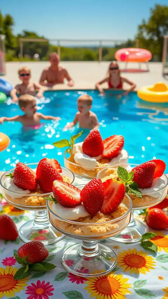 strawberry shortcake individual cups