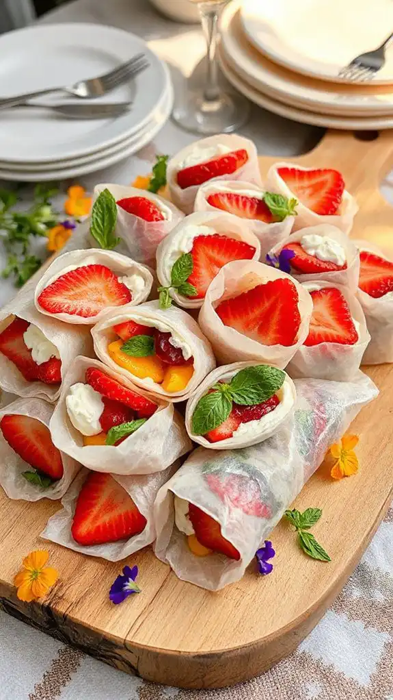strawberry shortcake rice rolls strawberry shortcake rice rolls