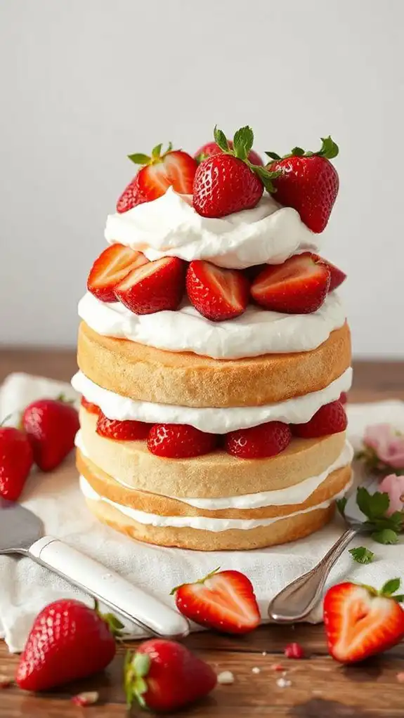 strawberry shortcake tres leches