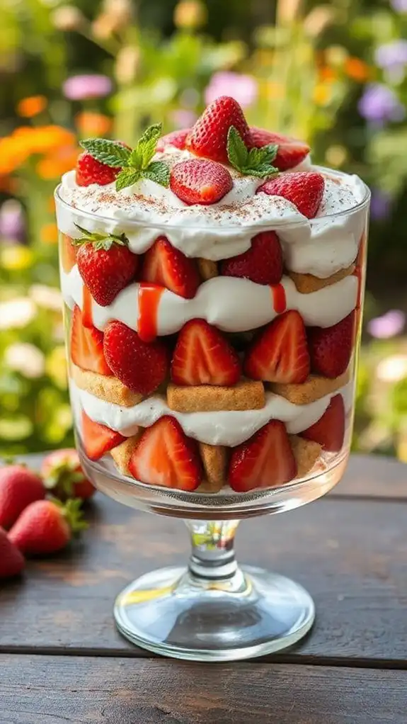 strawberry tiramisu no bake delight