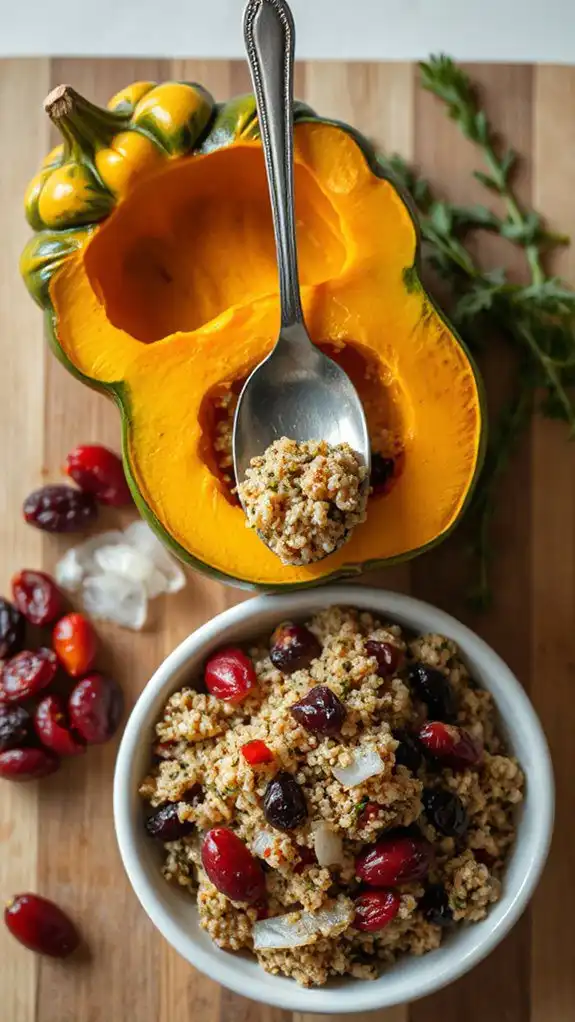 stuff squash with mixture stuff squash with mixture