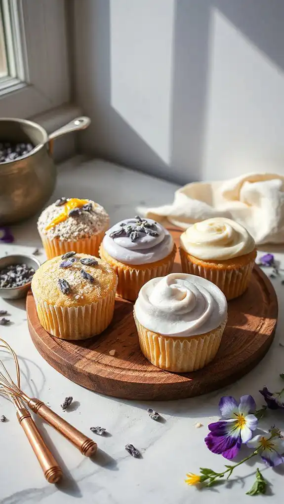 subtle lavender cupcake innovations