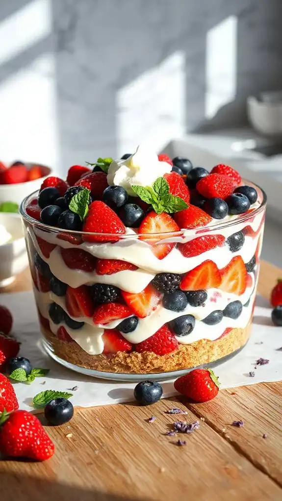 summer berry dessert delight