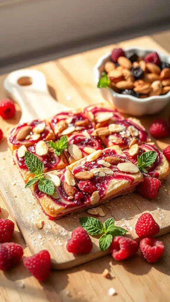 summer dessert almond bars