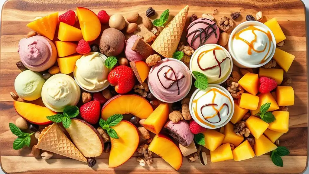 summer dessert board ideas