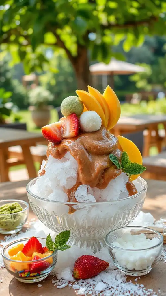 summer dessert in bowl