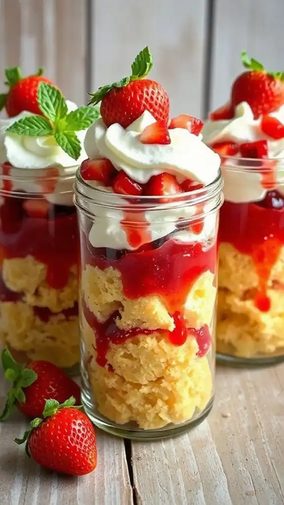 summer dessert in jars summer dessert in jars