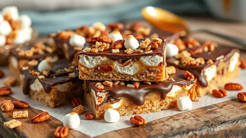 summer desserts with caramel