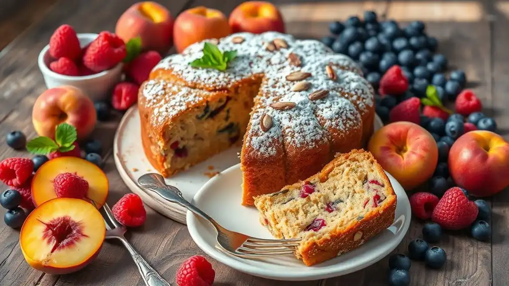 summer rye bread desserts