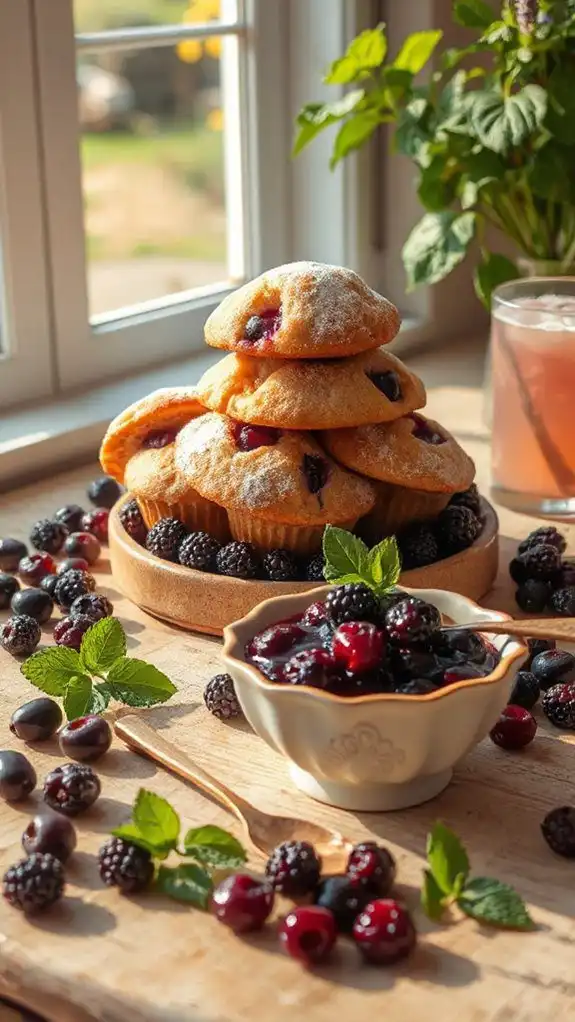 summer s delightful mulberry muffins summer s delightful mulberry muffins