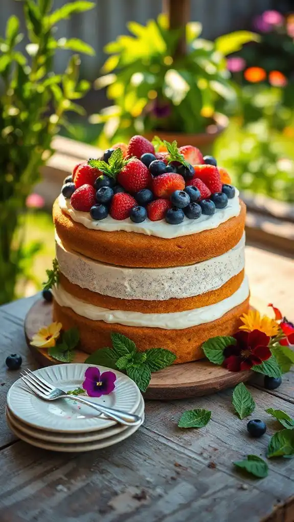 summer solstice cake variations