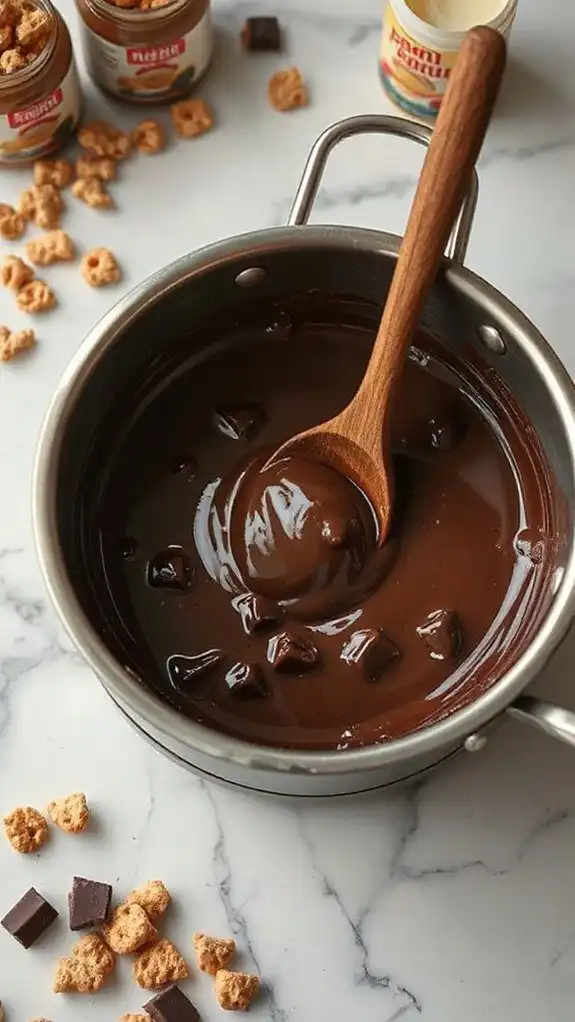 sustainable chocolate melting process