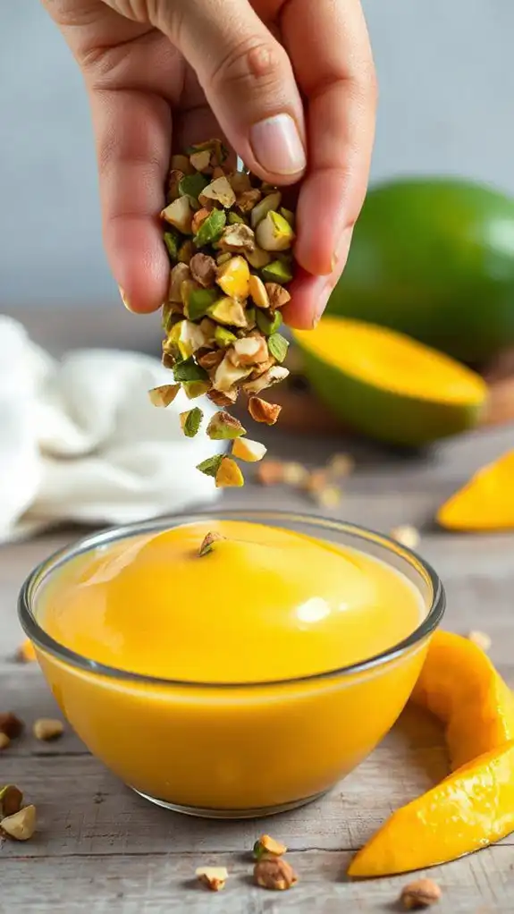 sustainable chopped nuts addition
