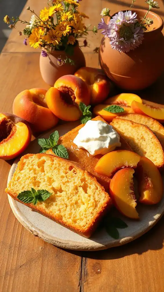 sweet and savory cornbread
