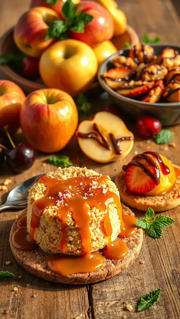 sweet caramel apple delight