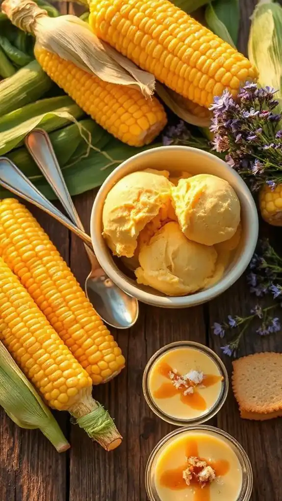 sweet corn ice cream recipe