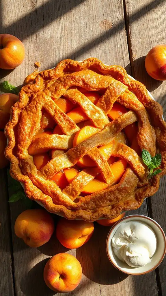 sweet georgia peach pie